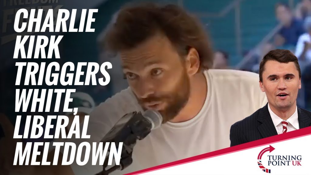 Charlie Kirk Triggers White Liberal Meltdown!