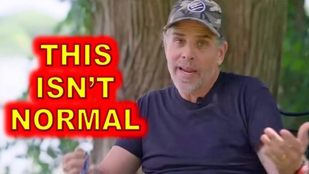 Something was VERY, VERY Wrong with Hunter Biden Yesterday…..