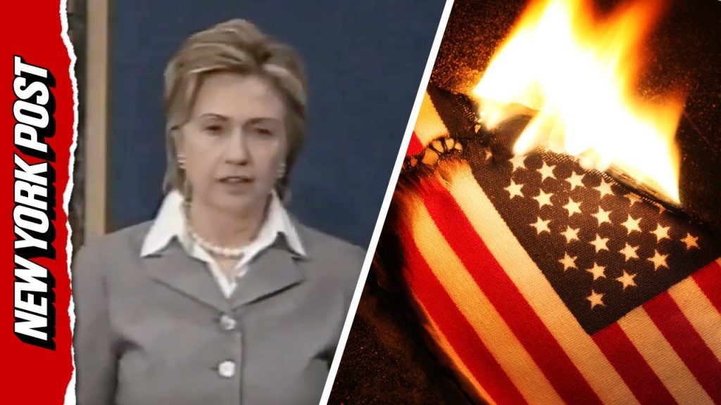 Resurfaced Clip of Hillary Clinton Saying Flag Burning Should be a Crime Goes Viral