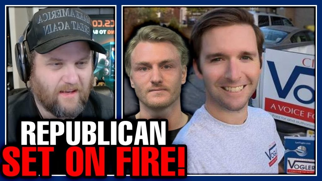 Lunatic Sets Republican ON FIRE! Councilman In Critical Condition!