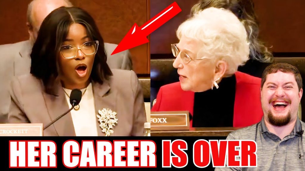 MAGA firebrand SHUTS UP out of control Jasmine Crockett, FACT CHECKS her live in front of congress