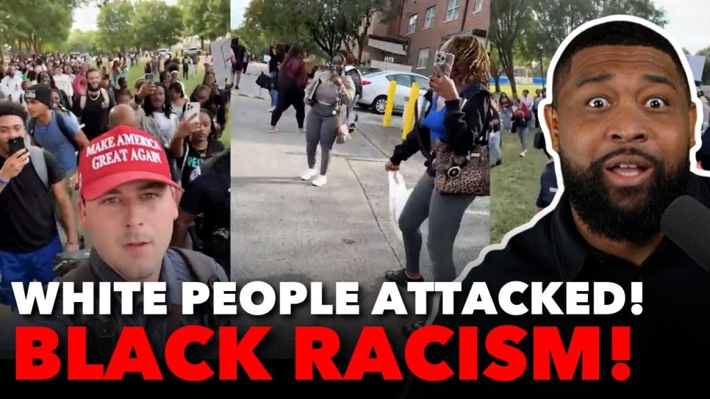 Charlie Kirk Supporters CHASED OFF HBCU Campus By BLACK Students