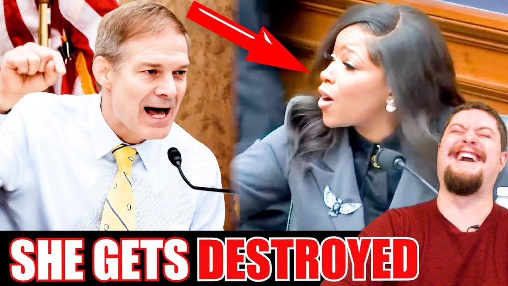 Jim Jordan SHUTS UP Jasmine Crockett when she accuses Trump of “weaponizing the DOJ”