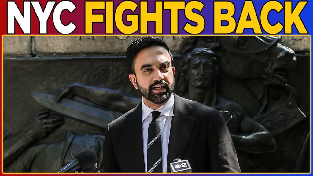 Zohran Mamdani CHASED OUT of NYC Rally