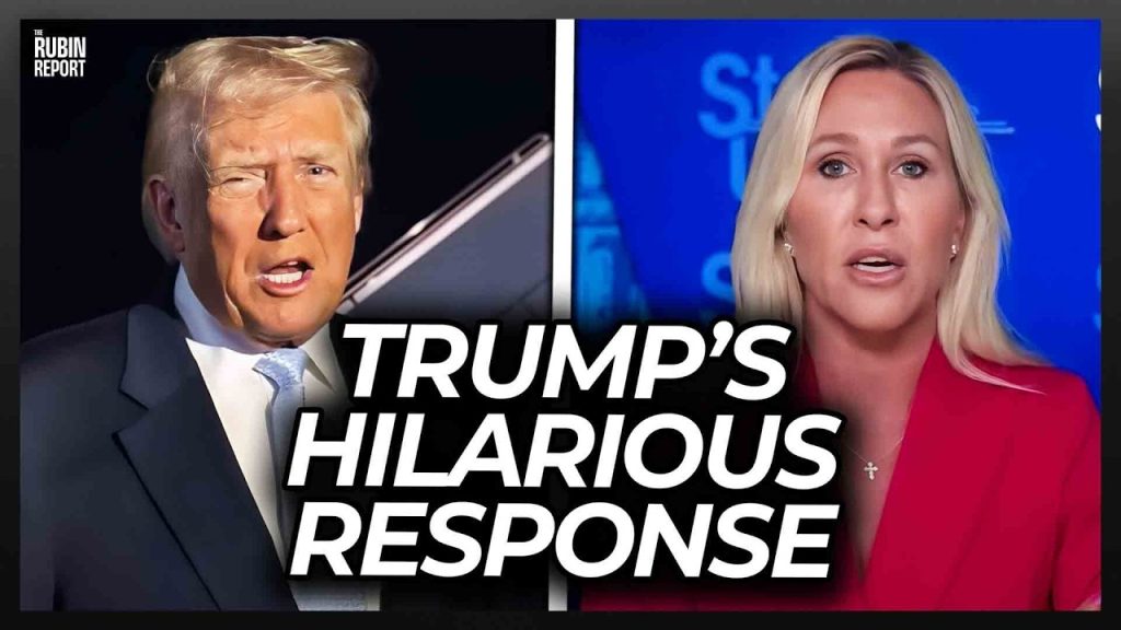 Press Stunned by Trump’s Brutally Honest Answer About Majorie Taylor Greene