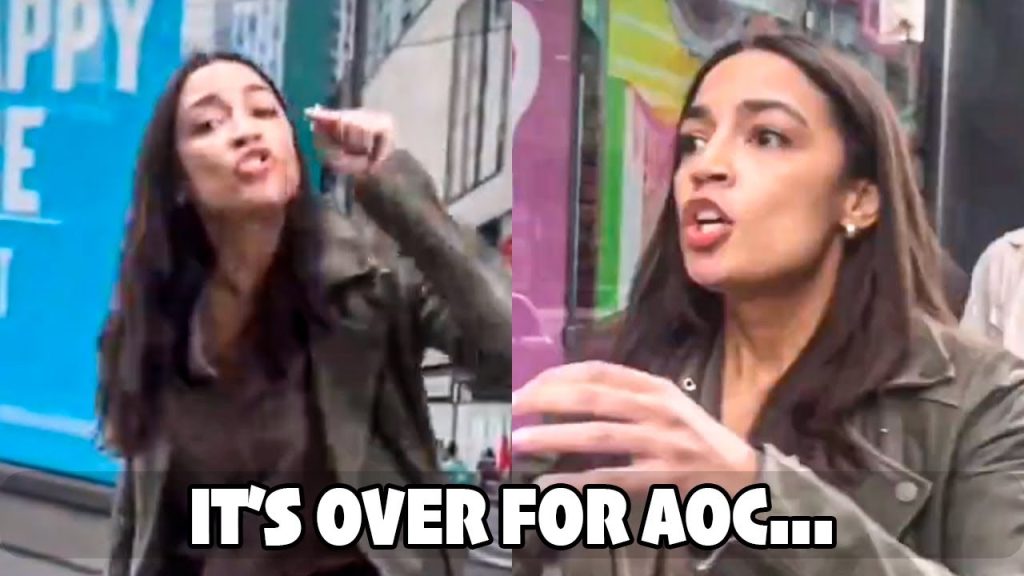 The Moment When Reporter EXPOSES AOC With One Line To Her Face