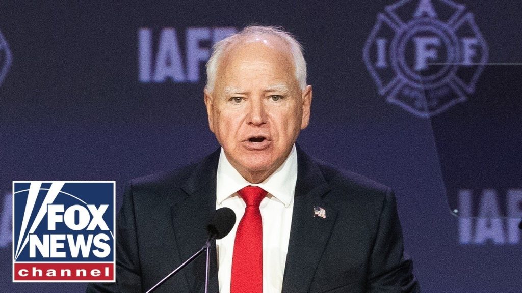 Liberal Media FINALLY Calls Out Tim Walz over Minnesota’s Fraud Scandal