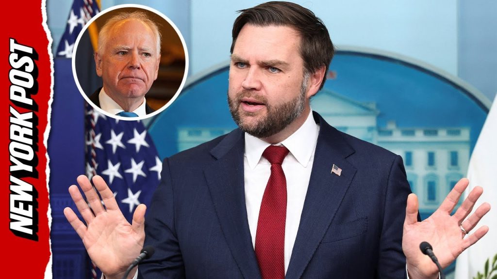 I Don’t Care What He Says’: Vance Blasts Tim Walz as a ‘Joke’