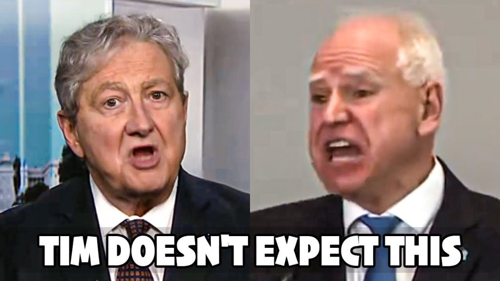 John Kennedy DESTROYS Tim Walz With One Line On Live TV