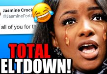 Jasmine Crockett Has HILARIOUS MELTDOWN After LOSING Election!