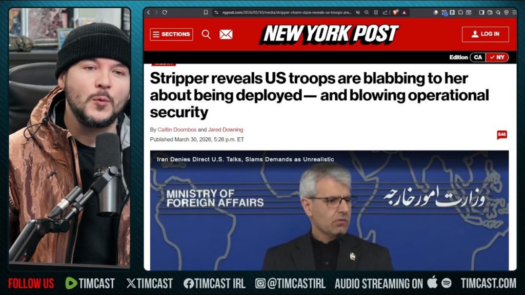 US Troops LEAK Deployment To STRIPPER Who Promptly POSTS IT on TIKTOK