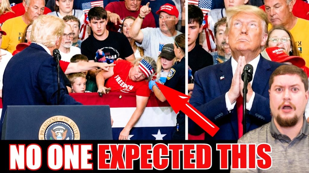 Trump STOPS rally when supporter COLLAPSES, what happens next is a MIRACLE
