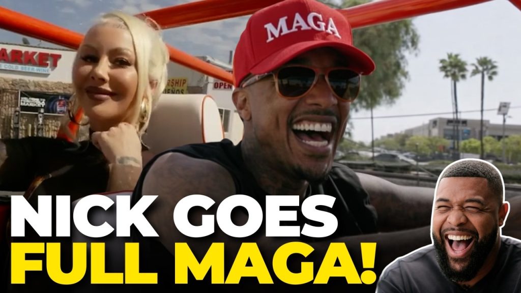Amber Rose RED PILLS Nick Cannon Who ABANDONS Democrats For TRUMP!