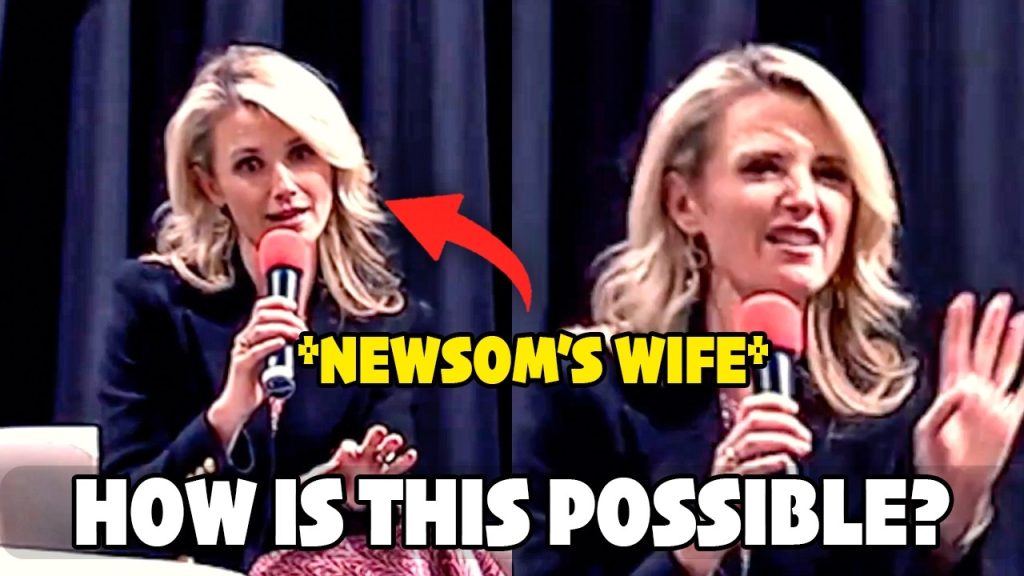 Gavin Newsom’s Wife Accidentally Says The Quiet Part Out Loud