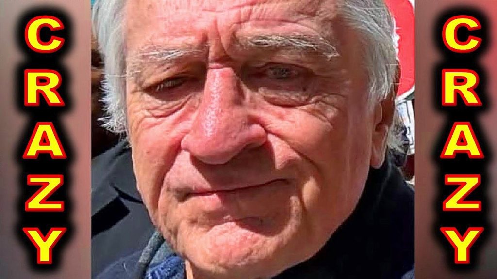 Meanwhile in NYC…..Robert De Niro is SLIPPING into SENILITY…..